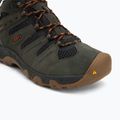 Черевики трекінгові чоловічі KEEN Headout Mid Waterproof black olive/fossil orange 7