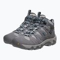 Черевики трекінгові жіночі KEEN Headout Mid Waterproof steel grey/blue heaven 11