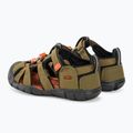 Сандалі дитячі KEEN Seacamp II CNX dark olive/gold flame 3