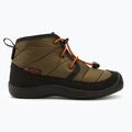 Черевики дитячі KEEN Howser II Chukka WP dark olive/gold flame 2