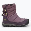 Черевики зимові дитячі KEEN Puffrider WP black plum/daiquiri green 2