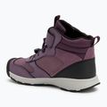 Дитячі туристичні черевики KEEN Skua Mid WP JR black plum/слива perfect 3