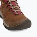 Взуття трекінгове жіноче KEEN Targhee IV Mid Wp bison/beaujolais 7