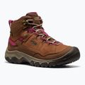 Взуття трекінгове жіноче KEEN Targhee IV Mid Wp bison/beaujolais