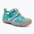 Дитячі босоніжки KEEN Seacamp II CNX аква / хихикають рожевий