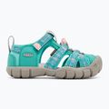 Дитячі босоніжки KEEN Seacamp II CNX аква / хихикають рожевий 2