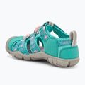 Дитячі босоніжки KEEN Seacamp II CNX аква / хихикають рожевий 3