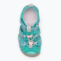 Дитячі босоніжки KEEN Seacamp II CNX аква / хихикають рожевий 5