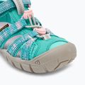 Дитячі босоніжки KEEN Seacamp II CNX аква / хихикають рожевий 7