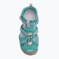 Сандалі підліткові KEEN Seacamp II CNX bright aqua/giggle pink 5