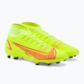 Футбольні бутси чоловічі Nike Superfly 8 Club FG/MG жовті CV0852-760 5