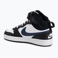 Кросівки дитячі Nike Court Borough Mid 2 white/white/black/university red 3