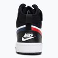 Кросівки дитячі Nike Court Borough Mid 2 white/white/black/university red 6