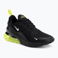 Кросівки чоловічі Nike Air Max 270 black/volt/reflect silver/white