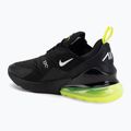 Кросівки чоловічі Nike Air Max 270 black/volt/reflect silver/white 3