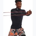 Лонгслів для тренувань чоловічий Under Armour Comp Mock UA Armour black/white 4