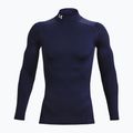 Чоловічий тренувальний лонгслів Under Armour Comp Mock UA Armour midnight navy/white