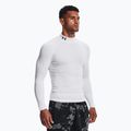 Лонгслів для тренувань чоловічий Under Armour Comp Mock UA Armour white/black