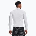 Лонгслів для тренувань чоловічий Under Armour Comp Mock UA Armour white/black 3