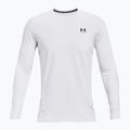 Лонгслів для тренувань чоловічий Under Armour CG Armour Fitted Crew white/black