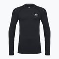Лонгслів для тренувань чоловічий Under Armour CG Armour Fitted Crew black/white