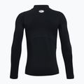 Лонгслів для тренувань Under Armour Cg Armour Mock black/white 2