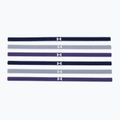 Пов'язки на голову Under Armour Ua Mini Headbands 0,4" 6шт. темно-сині-фіолетові-сірі 1286016-412 2