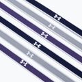 Пов'язки на голову Under Armour Ua Mini Headbands 0,4" 6шт. темно-сині-фіолетові-сірі 1286016-412 3