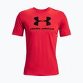 Футболка тренувальна чоловіча Under Armour UA Sportstyle Logo SS червона 1329590