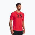 Футболка тренувальна чоловіча Under Armour UA Sportstyle Logo SS червона 1329590 3