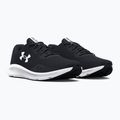 Кросівки для бігу жіночі Under Armour Charged Pursuit 3 black/black/white 10