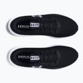 Кросівки для бігу жіночі Under Armour Charged Pursuit 3 black/black/white 11