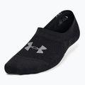 Шкарпетки для тренувань жіночі Under Armour Breathe Lite Ultra Low 3P black/black/pitch gray 2