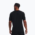 Футболка тренувальна чоловіча Under Armour UA Rush Seamless Geosport SS чорна 1370441 4
