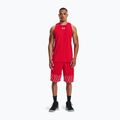 Футболка баскетбольна чоловіча Under Armour Baseline Cotton Tank 601 червона 1361901 2