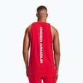 Футболка баскетбольна чоловіча Under Armour Baseline Cotton Tank 601 червона 1361901 3