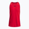 Футболка баскетбольна чоловіча Under Armour Baseline Cotton Tank 601 червона 1361901 5