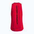 Футболка баскетбольна чоловіча Under Armour Baseline Cotton Tank 601 червона 1361901 6