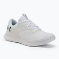 Кросівки для тренувань жіночі Under Armour W Charged Aurora 2 white/white/metallic warm silver