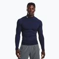 Лонгслів для тренувань чоловічий Under Armour Heat Gear Armour Comp Mock midnight navy/white