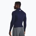 Лонгслів для тренувань чоловічий Under Armour Heat Gear Armour Comp Mock midnight navy/white 3