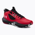 Кросівки для баскетболу чоловічі Under Armour Lockdown 6 червоні 3025616-600