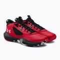 Кросівки для баскетболу чоловічі Under Armour Lockdown 6 червоні 3025616-600 4