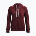 Кофта з капюшоном жіноча Under Armour Rival Fleece Hb Hoodie бордова 1356317 5