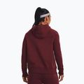 Кофта з капюшоном жіноча Under Armour Rival Fleece Hb Hoodie бордова 1356317 3