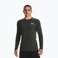 Футболка тренувальна чоловіча Under Armour HeatGear Armour Fitted зелена 1361506 3