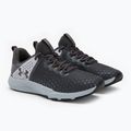 Кросівки тренувальні чоловічі Under Armour Charged Engage 2 чорно-білі 3025527 4