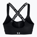 Бюстгальтер спортивний Under Armour Infinity High Bra Zip чорний 1373860 2