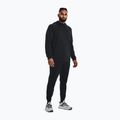 Кофта тренувальна чоловіча Under Armour Armour Fleece Hoodie чорна 1373353-001 2
