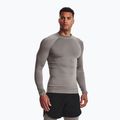 Футболка лонгслів чоловіча Under Armour Ua Cg Armour Novelty Mock сіра 1373828-294